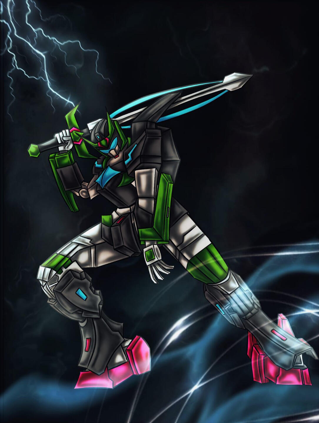 Transformers Robot Vtuber Model
